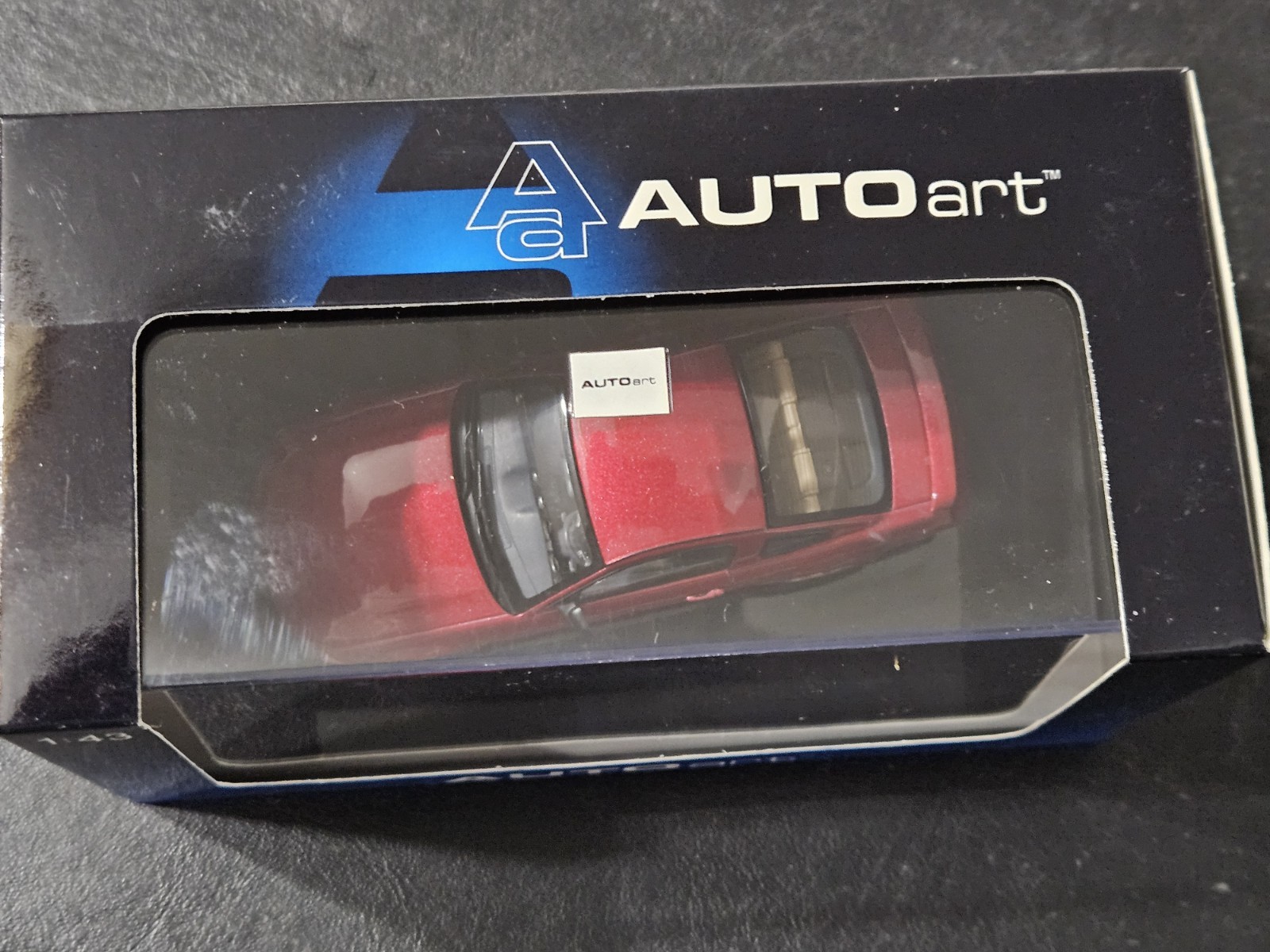AUTOart 1:43 SCALE 2005 FORD MUSTANG GT COUPE IN RED. AUTO SHOW VERSION. NEW!