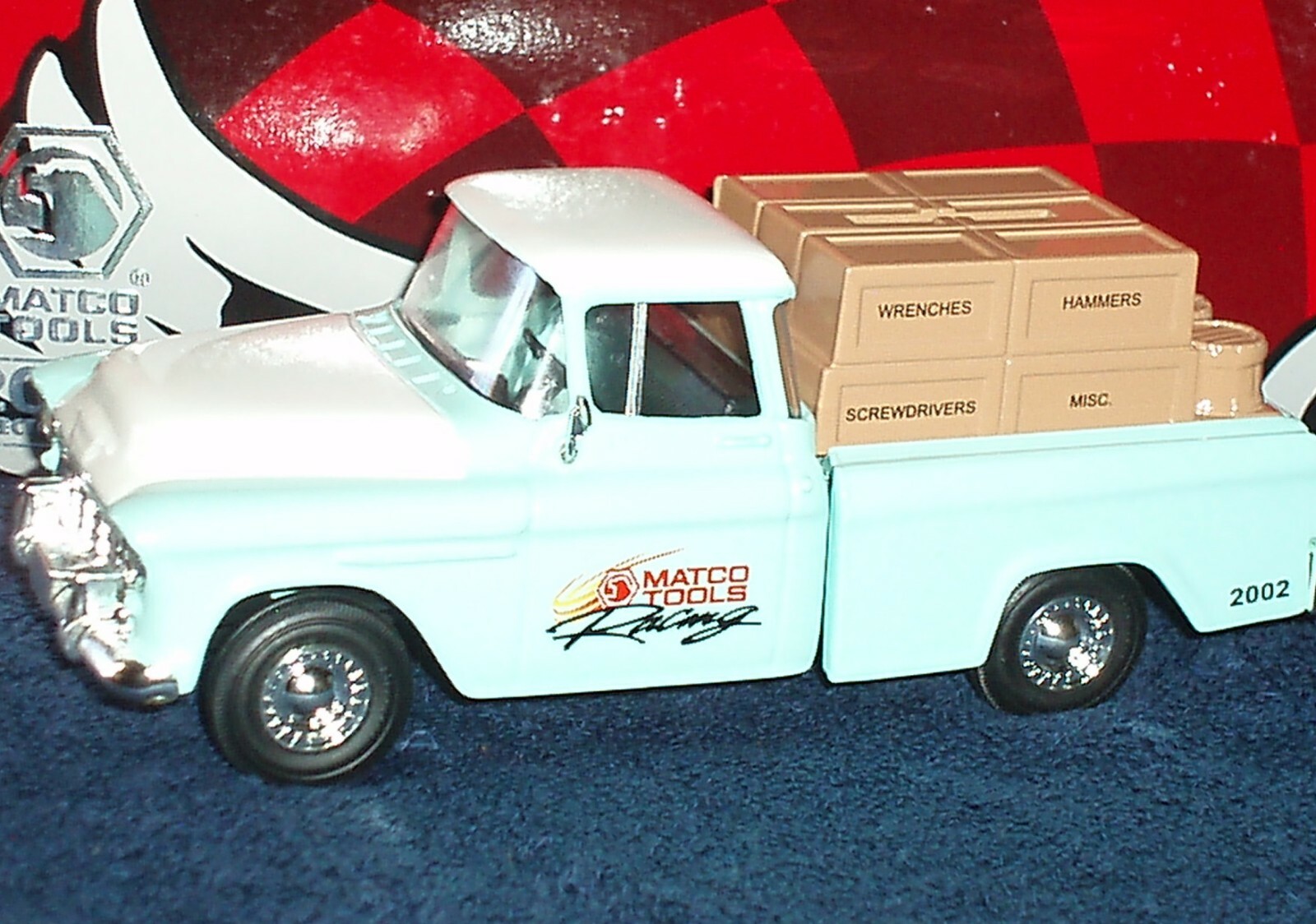 MATCO TOOLS/ERTL/RACING CHAMPIONS 1955 CHEVY CAMEO PICK-UP 1/24 2002? RELEASE