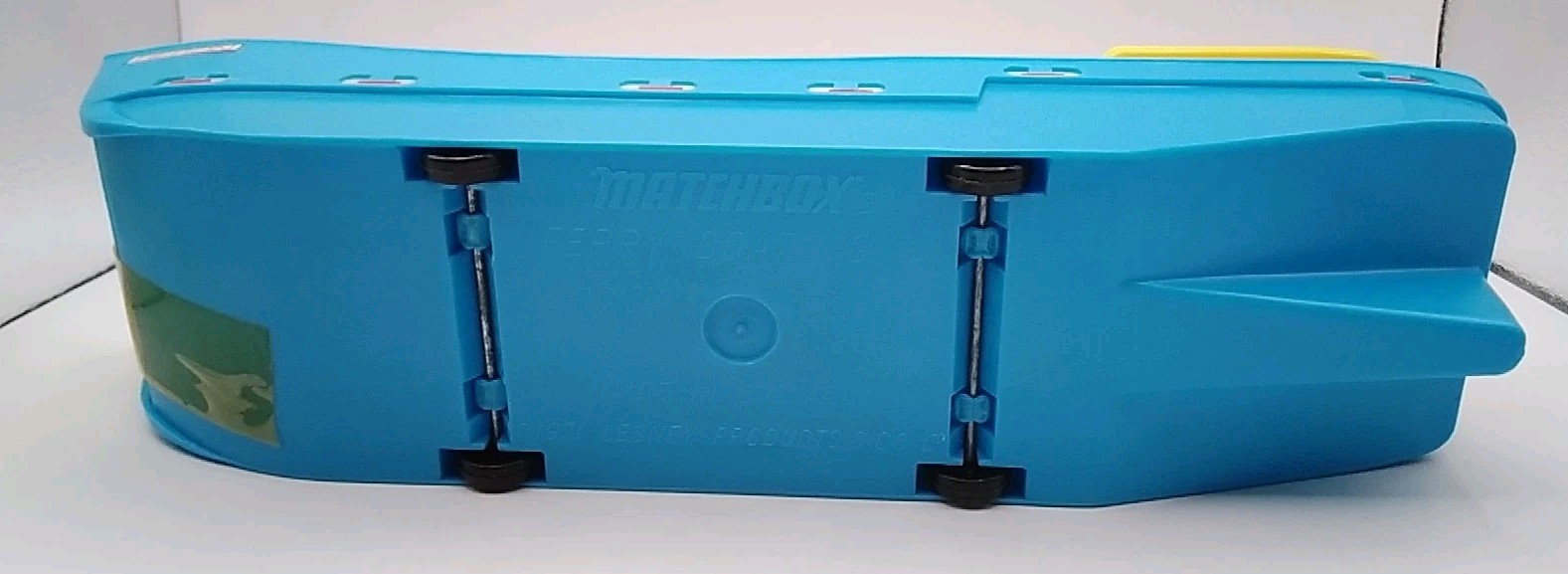 Matchbox Car-Ferry G-7 w/box, flag, paper 1971 – CARS MISSING!