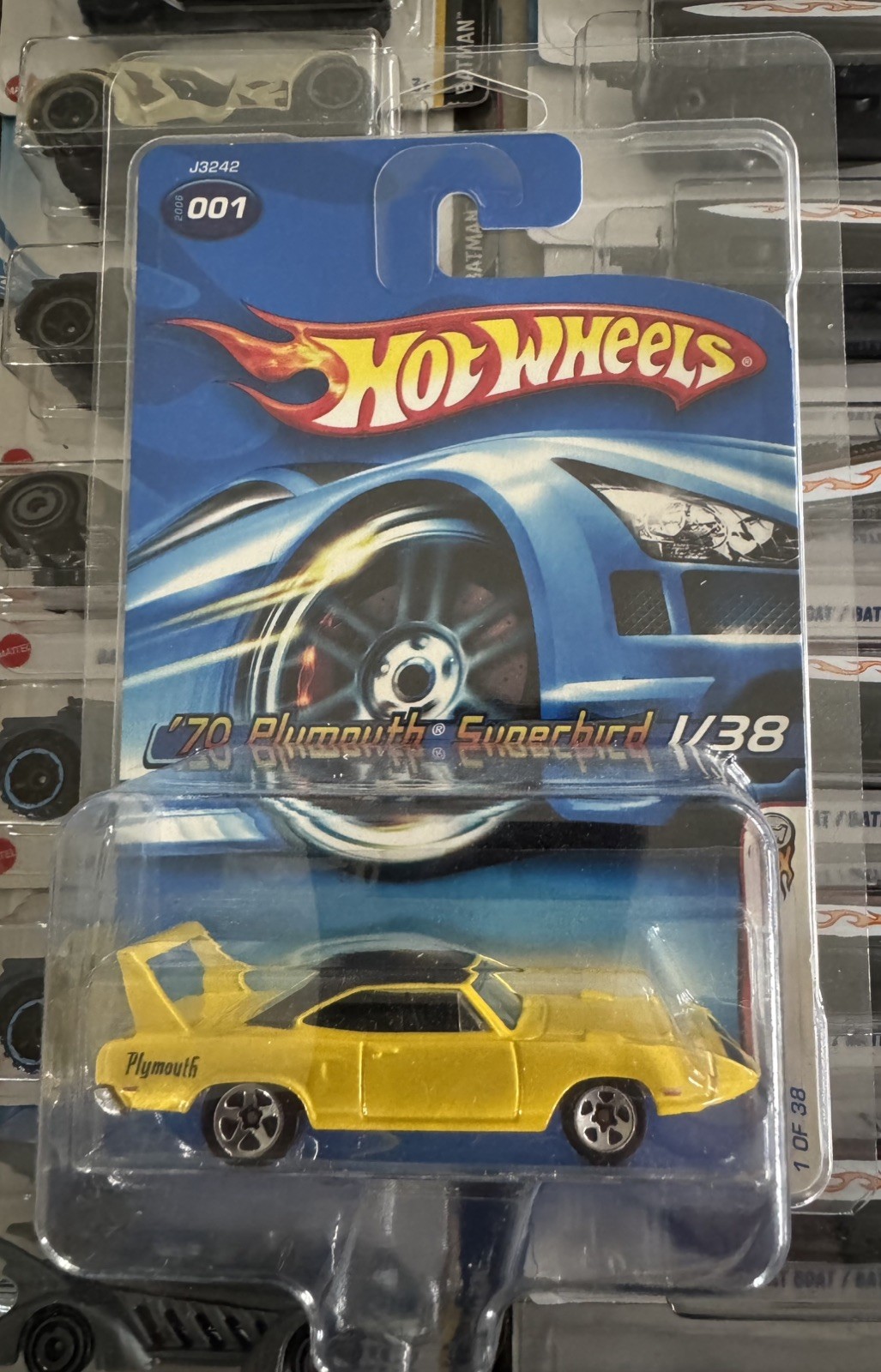 Hot Wheels 70 Plymouth Superbird 2006 First Edition 5-Spoke Wheel Variation RARE