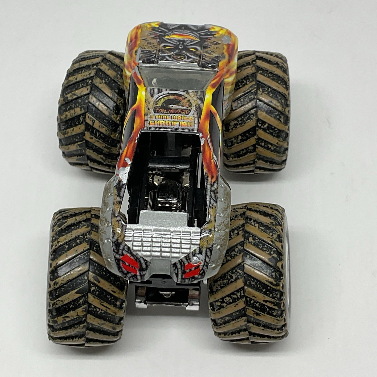 Hot Wheels Monster Jam Trucks Lot Of 8, (3) Die Cast And (5) Plastic