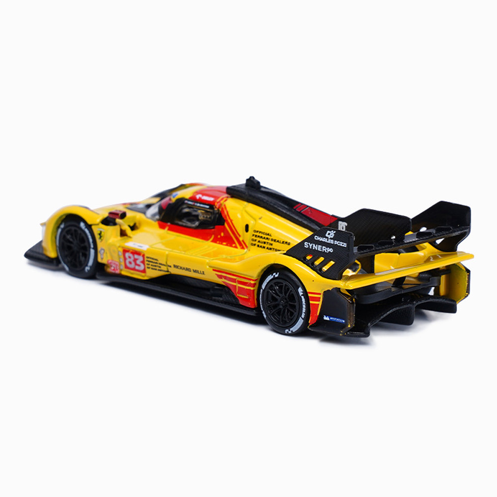 Bburago 1:64 Ferrari 499P Le Mans Winner Diecast Model Car with Display Case