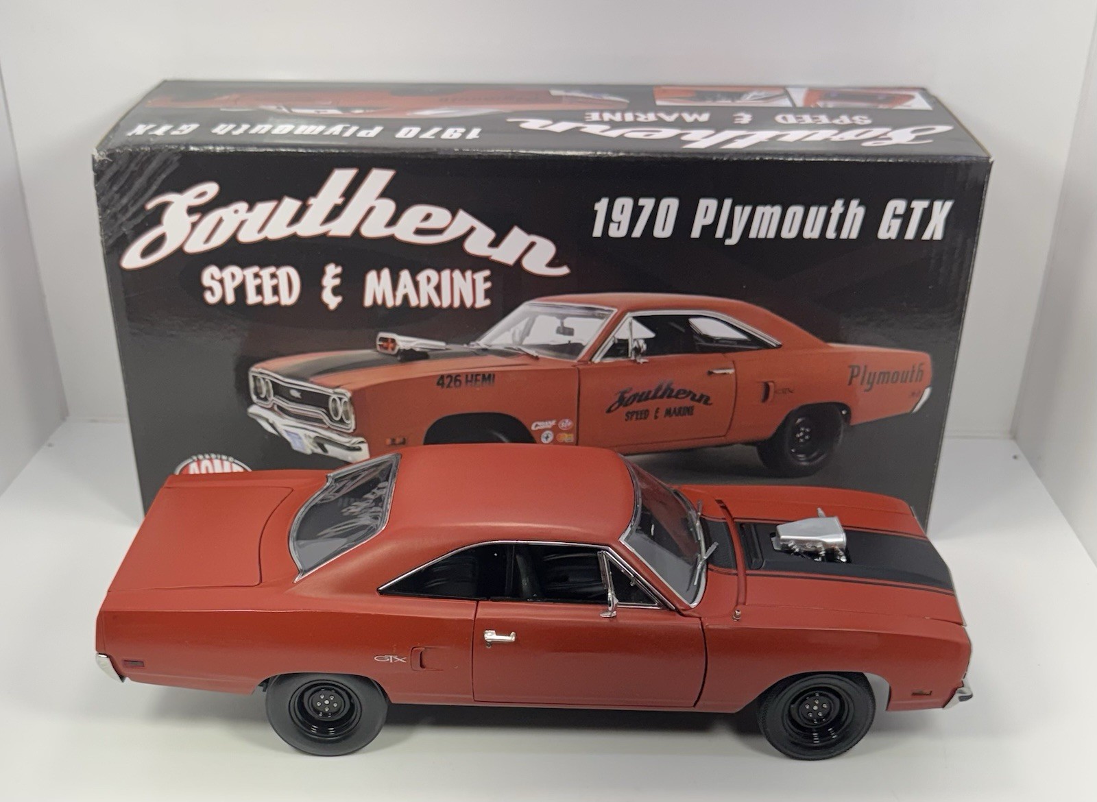 GMP 1/18 Scale 1970 Plymouth GTX “Custom 1 Of 1 Made” Removed Ugly Decals