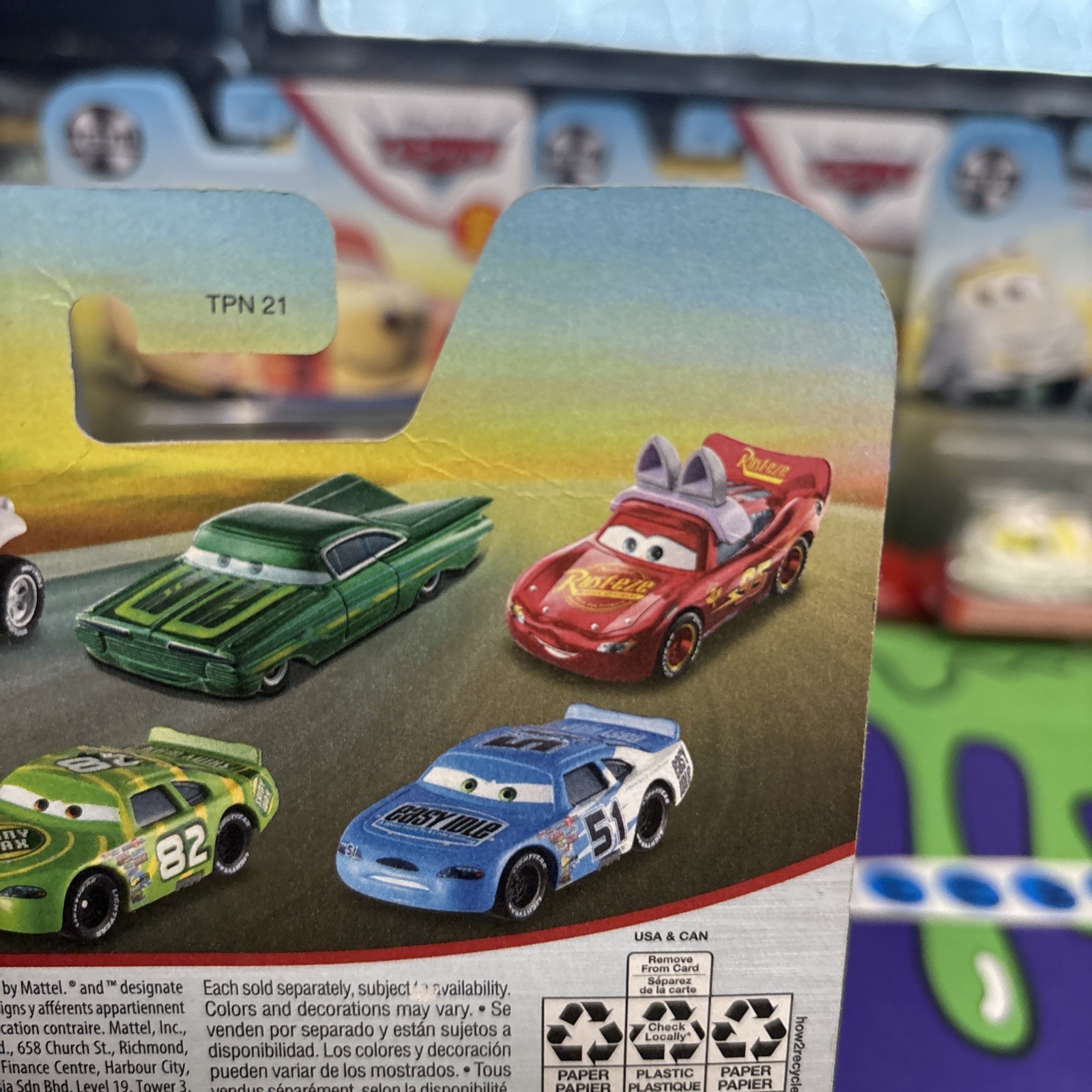 2021 Disney Pixar Cars “The Easter Buggy” Unopened Package. Metal Series