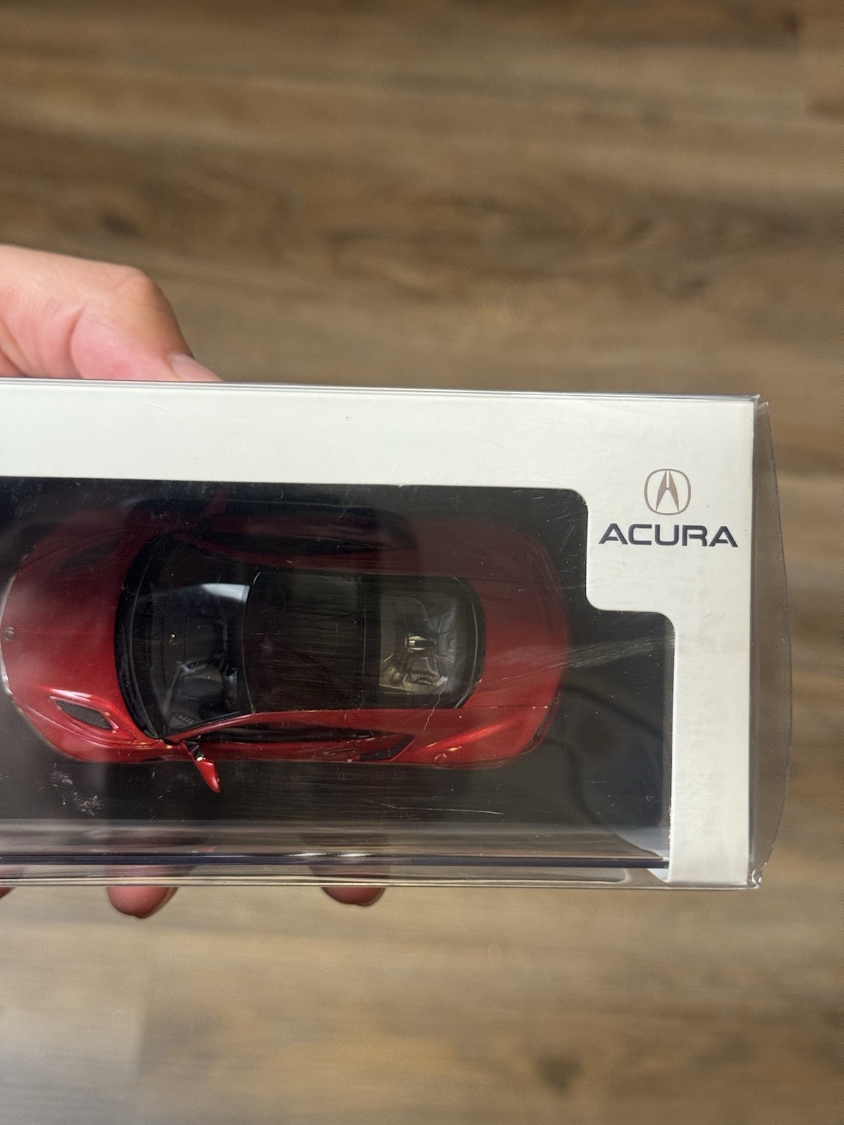 Acura NSX 2015 1:43 Red/Black Diecast Car *NIB* TSM Model w/ Case & Stand