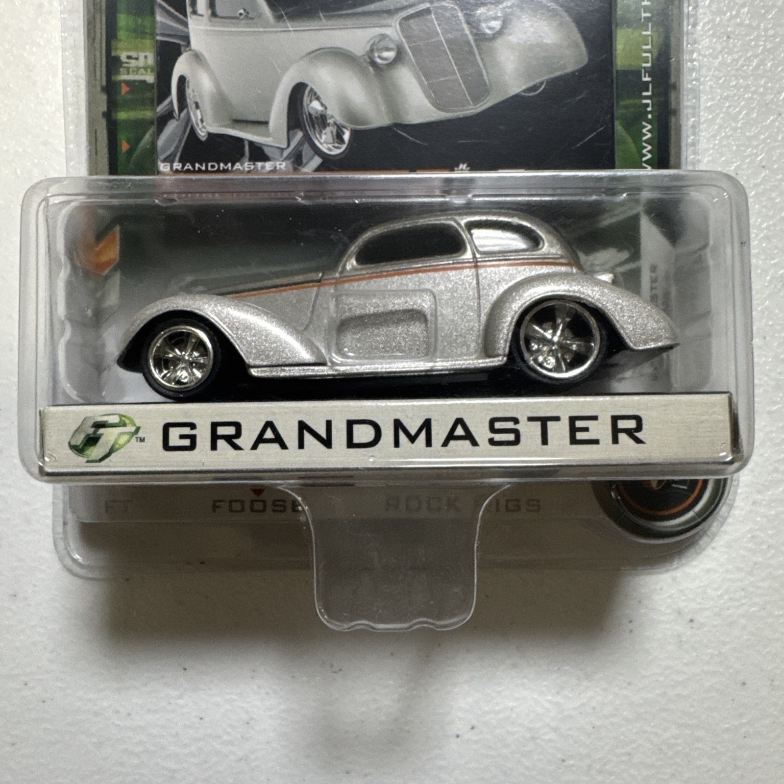 Full Throttle Foose Design Series 4/10 Silver Chevy Grandmaster – Chevrolet