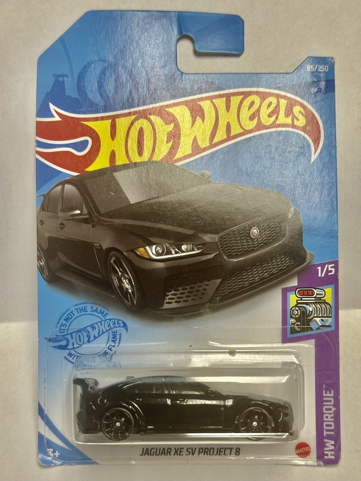 Hot Wheels Black Jaguar XE SV Project 8 2021 HW Torque