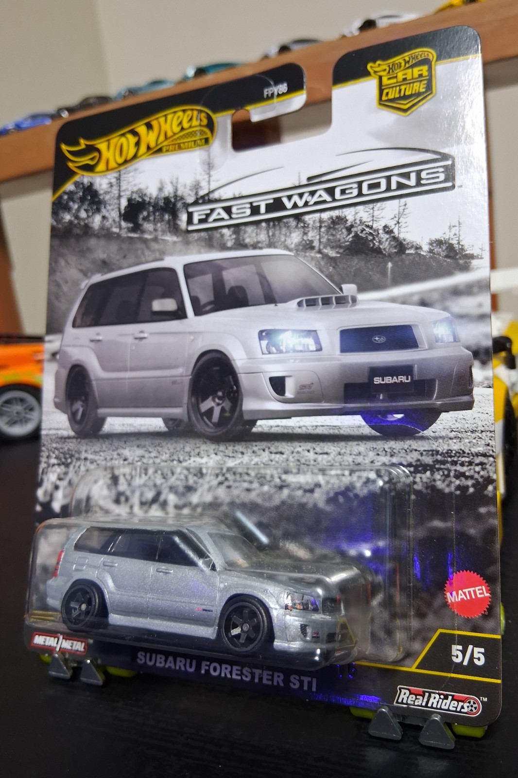 Hot Wheels Subaru Forester STI Fast Wagons Car Culture Premium 5/5