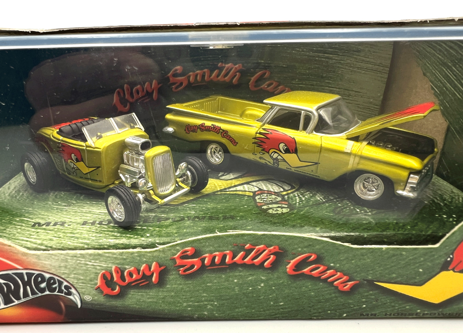 Hot Wheels 2000 Hot Rod Series Clay Smith Cams 2-Car Set