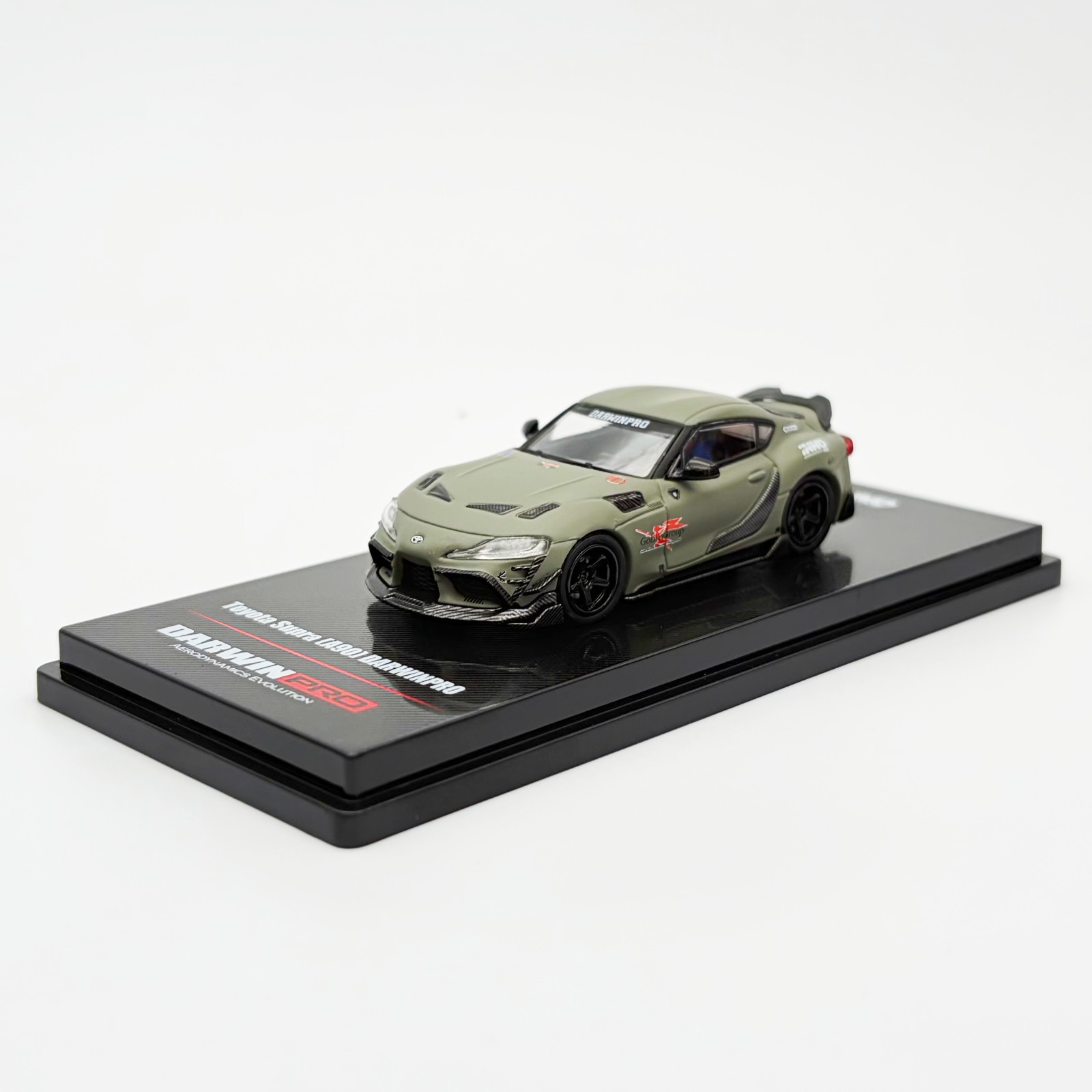 INNO64 1:64 Toyota Supra A90 DARWINPRO Green