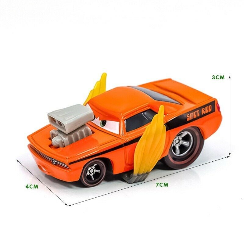 *Buy 3 = 1 Free New Disney Pixar Cars Chick Hick King 1:55 Diecast Model Car Toy