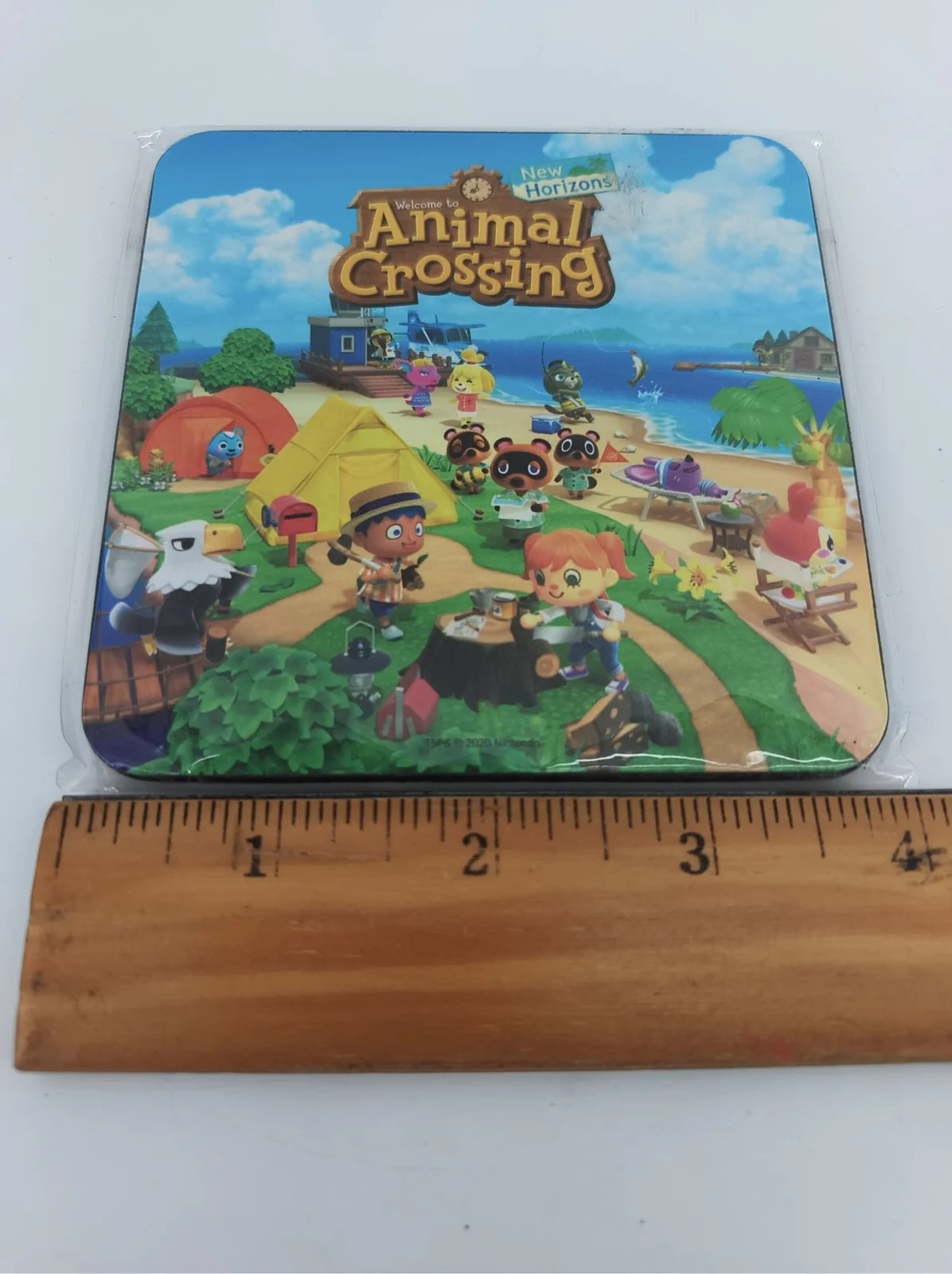 Animal Crossing Horizons Nintendo Switch Coaster Tom Nook Official Apparel