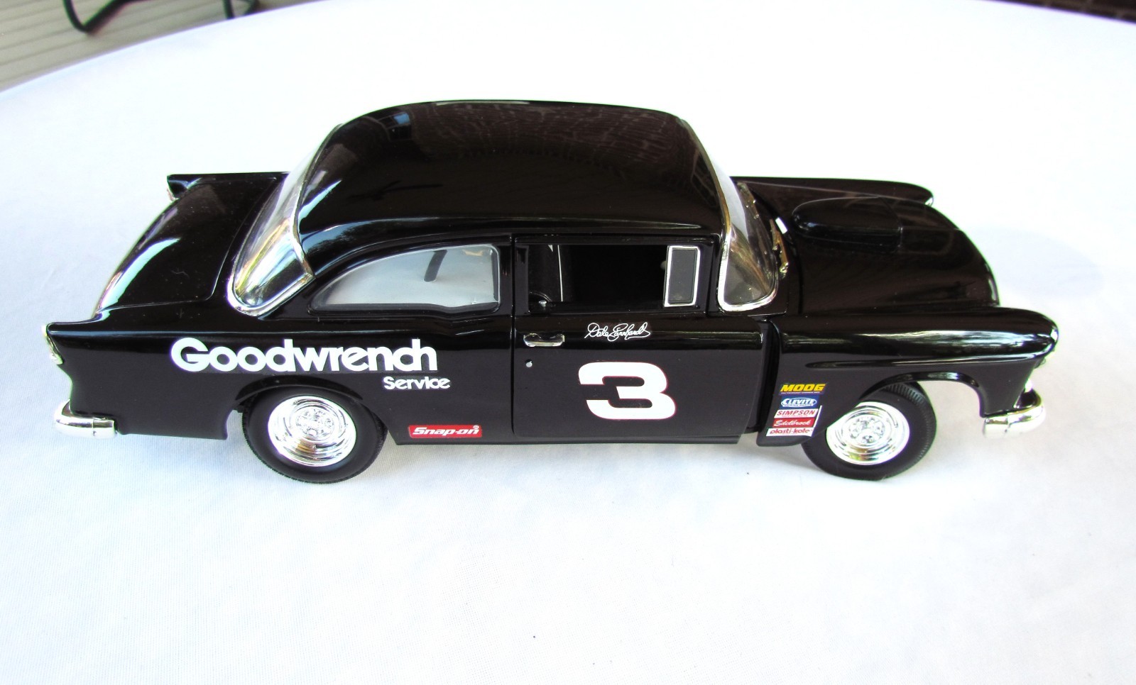 American Graffiti 1:18 1955 Chevy Black ERTL American Muscle Limited Ed. No Box