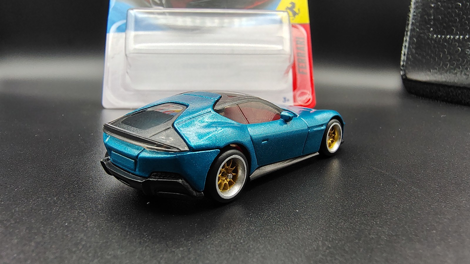Custom Hot Wheel Ferrari 2 Pack SF90 12Cilindri Teal WSwap OOAK NoScalpCustoms