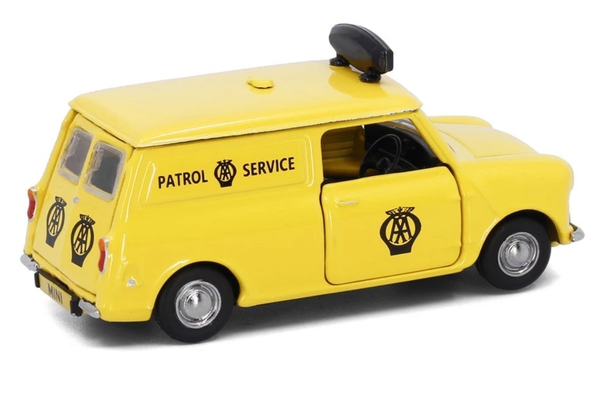 Tiny City – United Kingdom Mini Van Austin Patrol Service Yellow