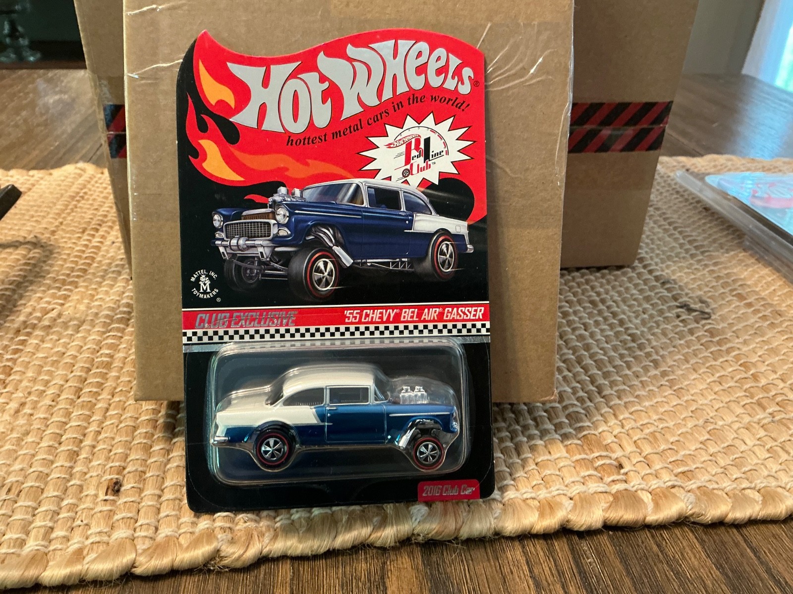 Hot Wheels 2016 RLC Club Exclusive ’55 Chevy Bel Air Gasser 3-Car Set
