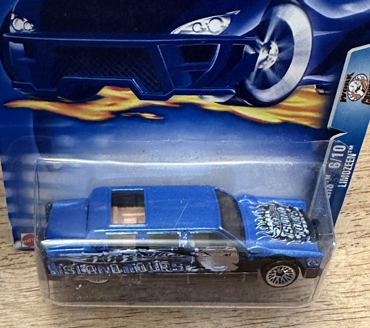 2003 Hot Wheels Work Crewsers 6/10 Limozeen #165