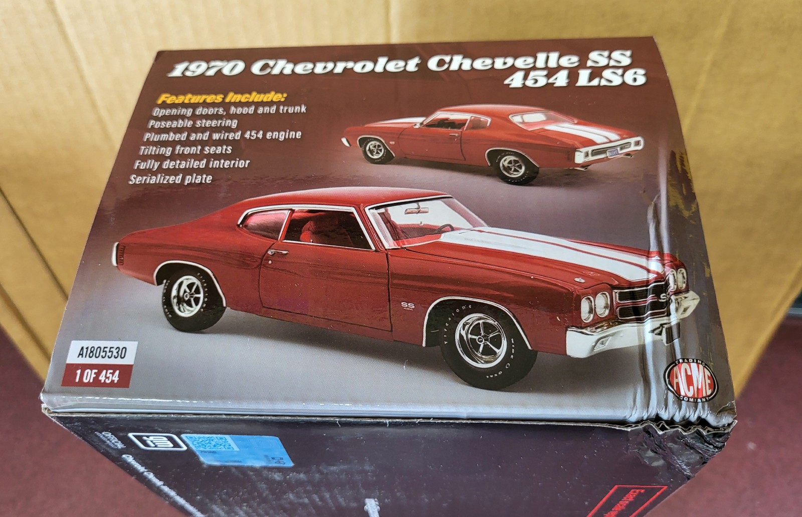 1970 Chevelle SS 454 – New arrival from Acme! – 1:18 Scale Die Cast