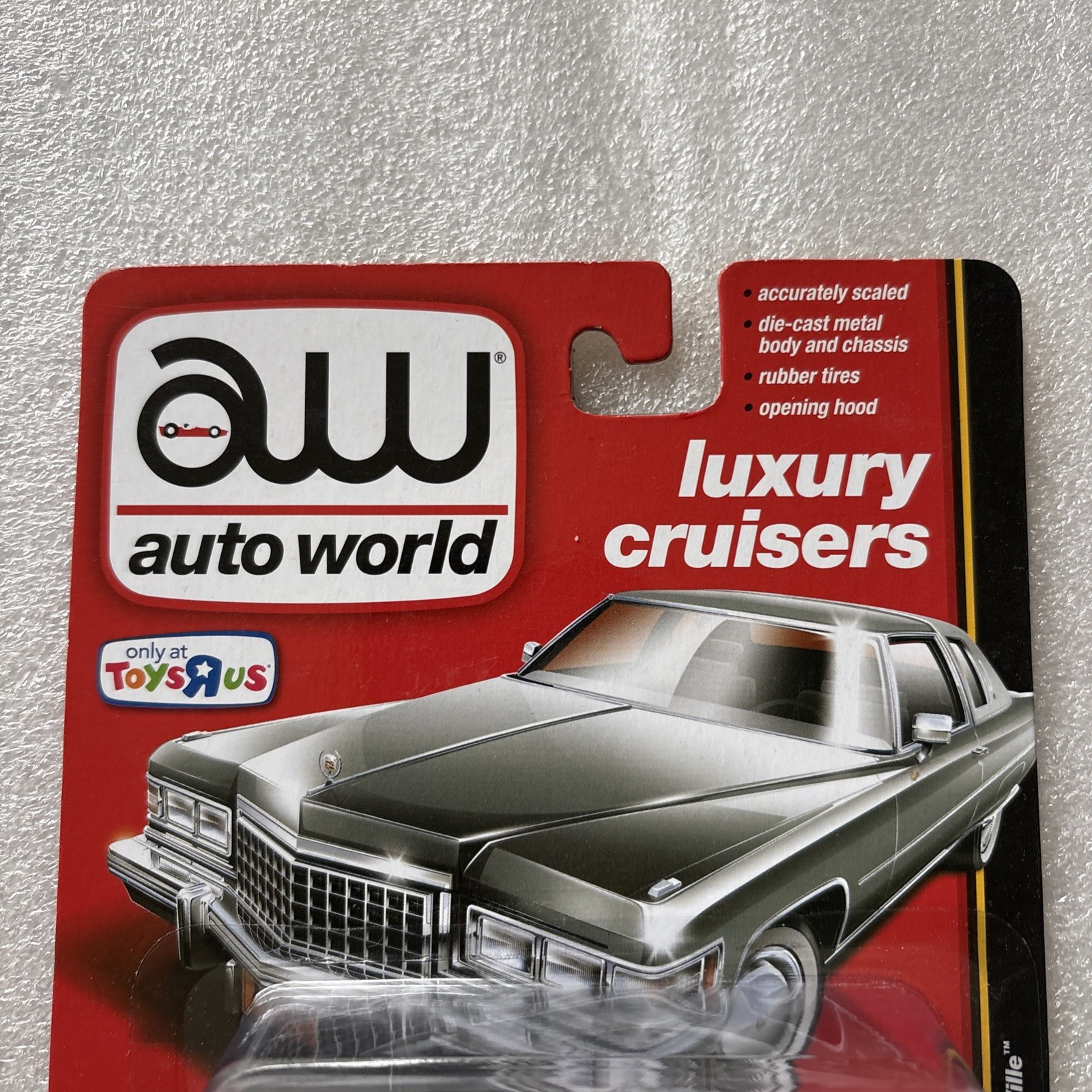 Auto World 1976 Cadillac Coupe DeVille 1 of 858 Toys R Us Exclusive See Pictures