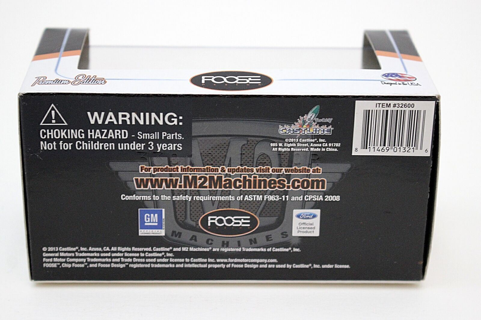 M2 1932 Ford Roadster “Foose” P32 ‘Gray’ 2013 MIB 1:64 with Case
