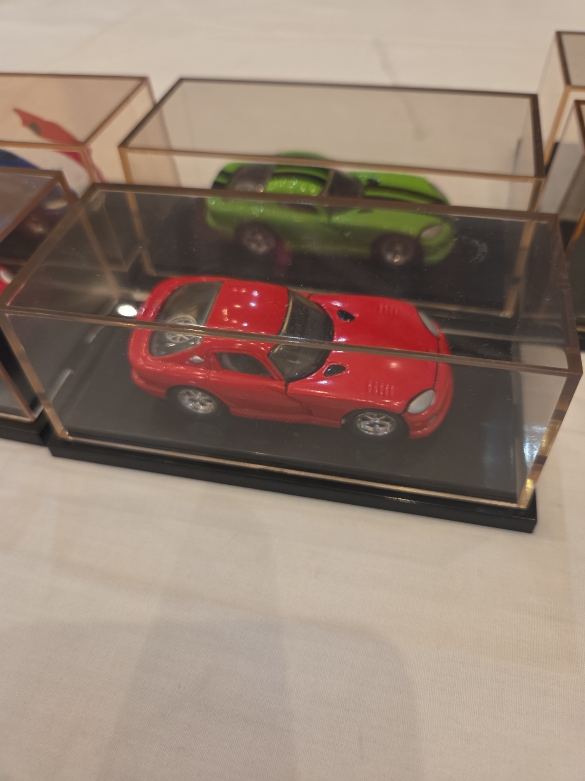 Lot Of 6 1998 Hot Wheels Collectibles Dodge Viper GTS Green Red Silver Black