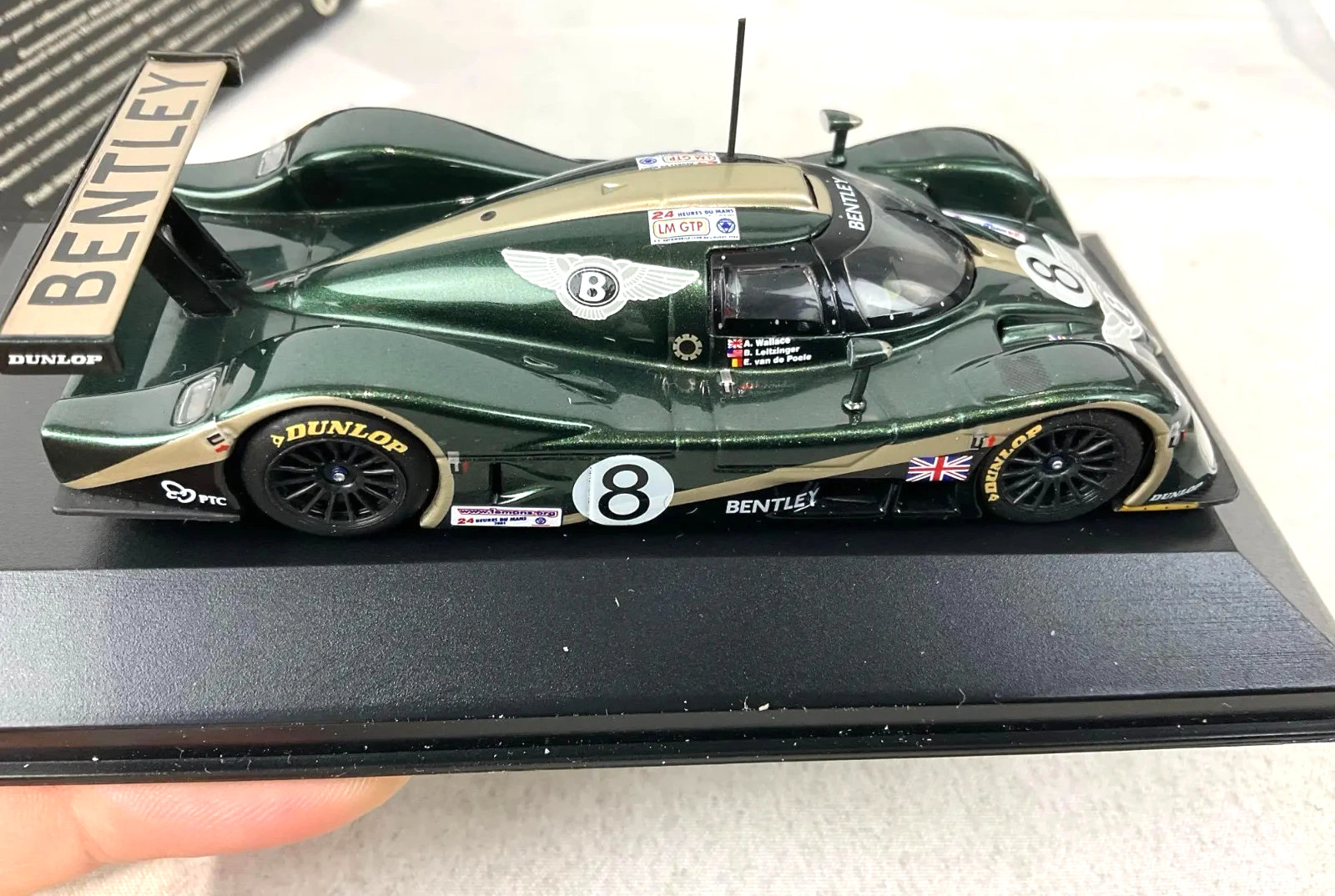 1/43 IXO Bentley Speed 8 car #7 from 2001 24 Hours of Le Mans LMM029