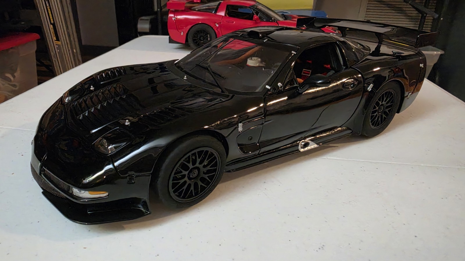 RARE, 2004 GMP 1:12 Corvette C5R Limited Edition Model Car #26 Black 1999