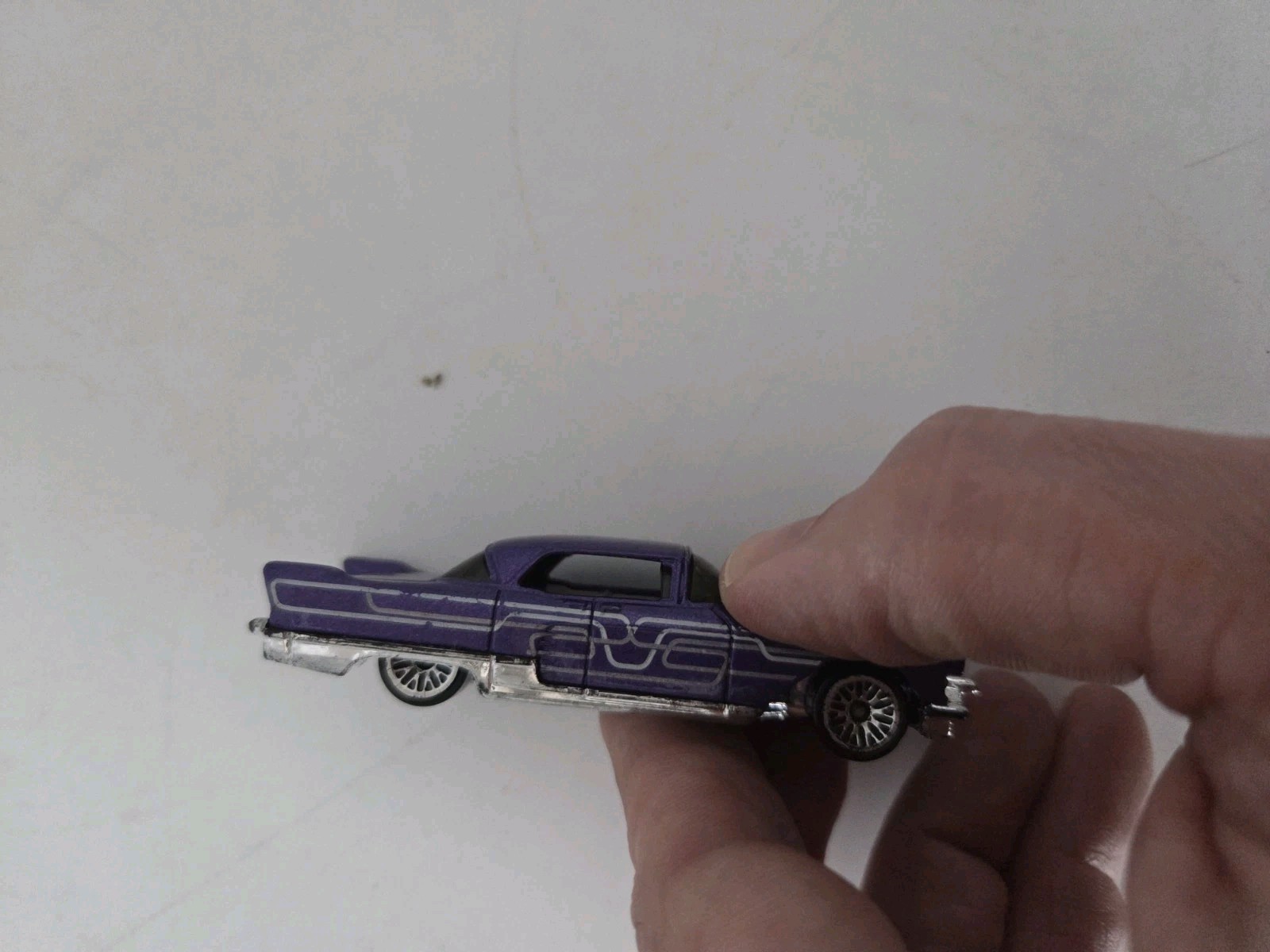 Hot Wheels 2003 Pride Rides 3/10 1957 Cadillac Eldorado Purple Car