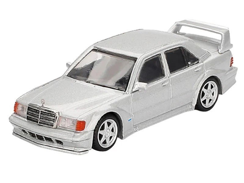 MINI GT MERCEDES BENZ 190E 2.5 16 EVOLUTION II 1/64 ASTRAL SILVER MGT00852-2H