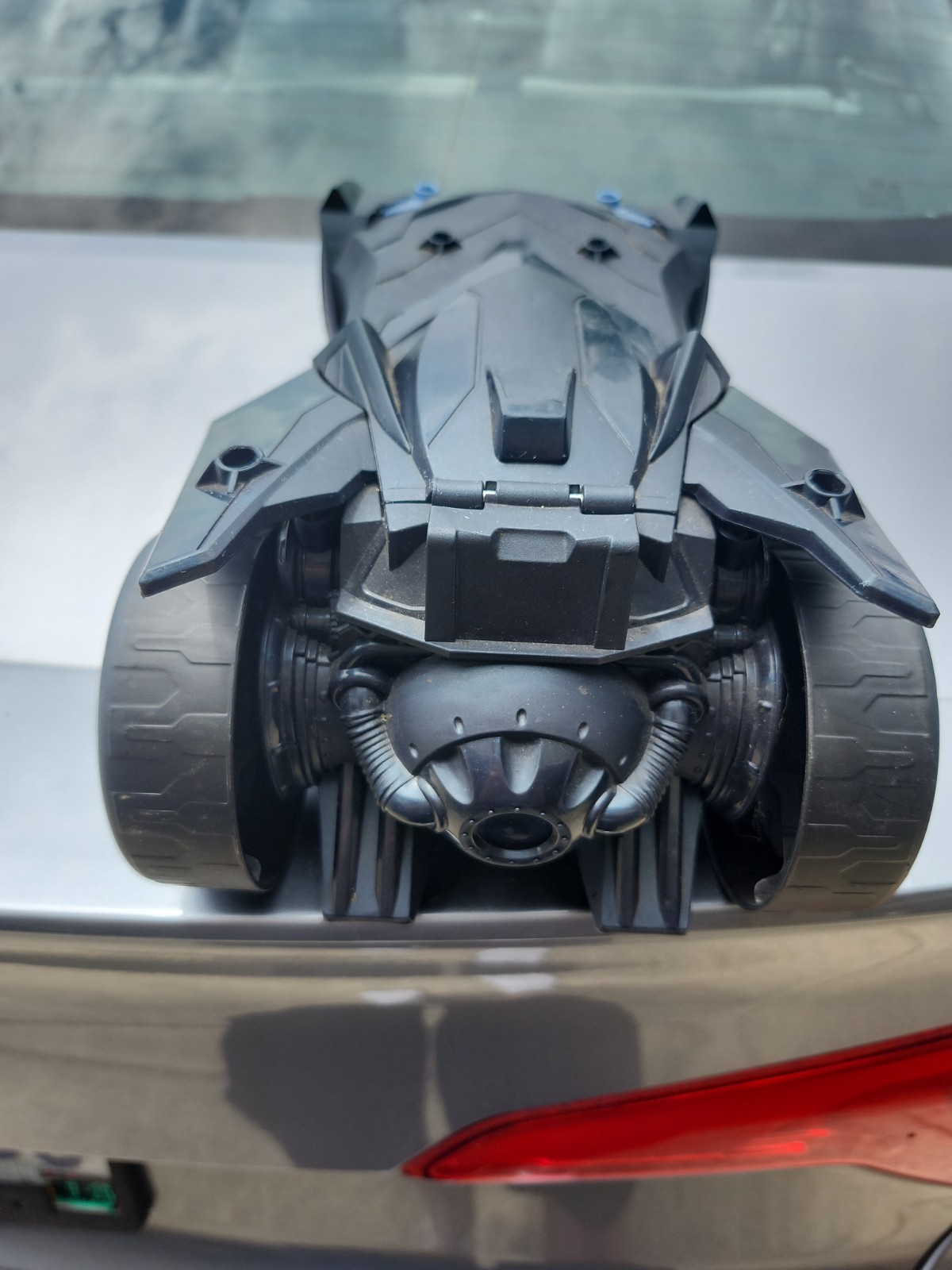 Mattel Batmobile Batman DC Universe Black Plastic Toy Car Vehicle 2018