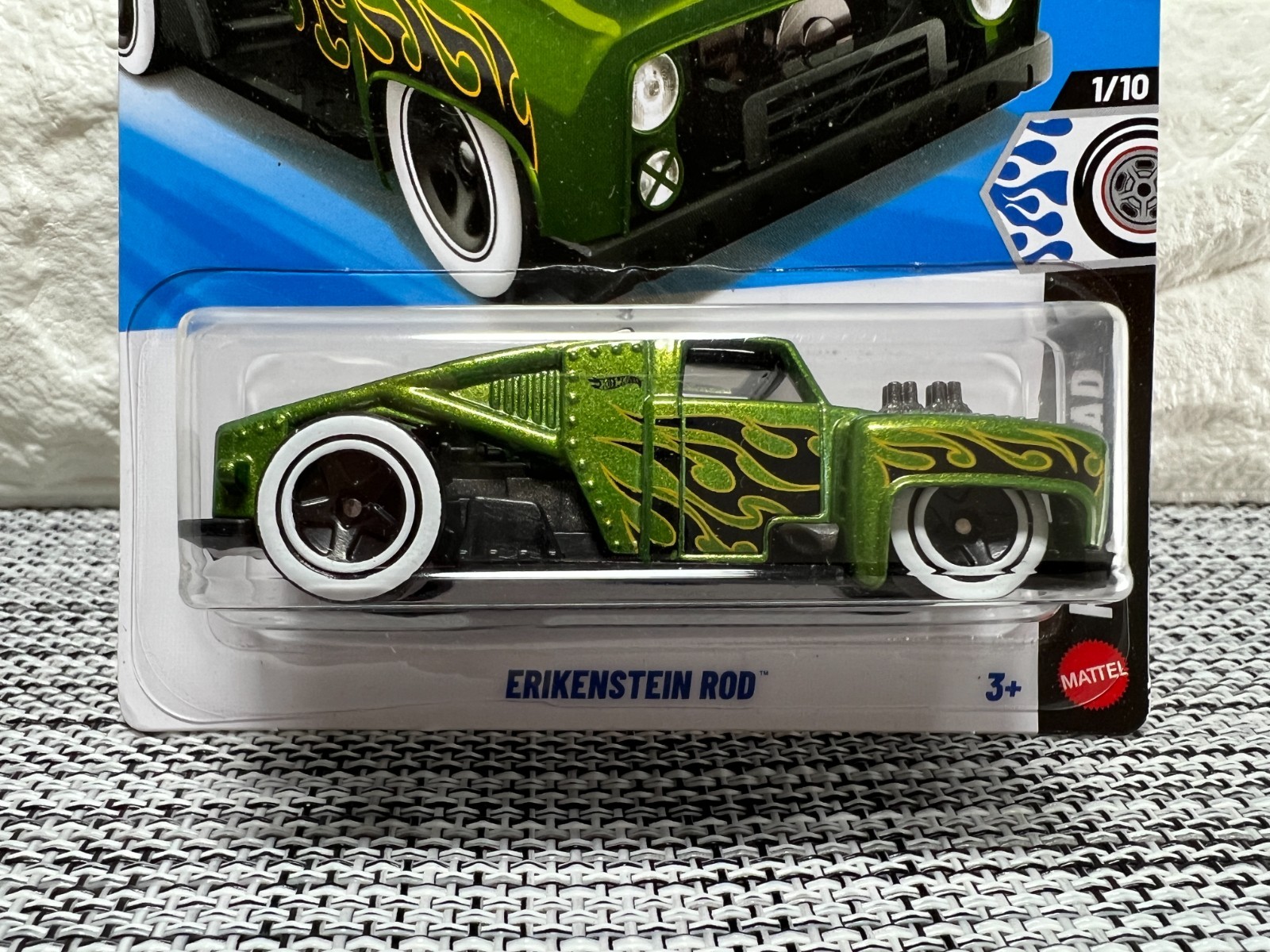 Hot Wheels Rod Squad 1/10 Erikenstein Rod 117/250 Green