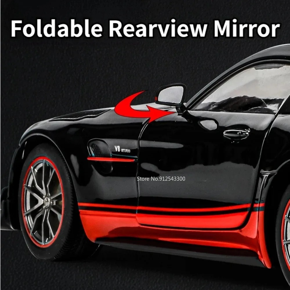 1:18 Mercedes-AMG GT-R Diecast Model Car – Luxury Sports Collectible, Detailed
