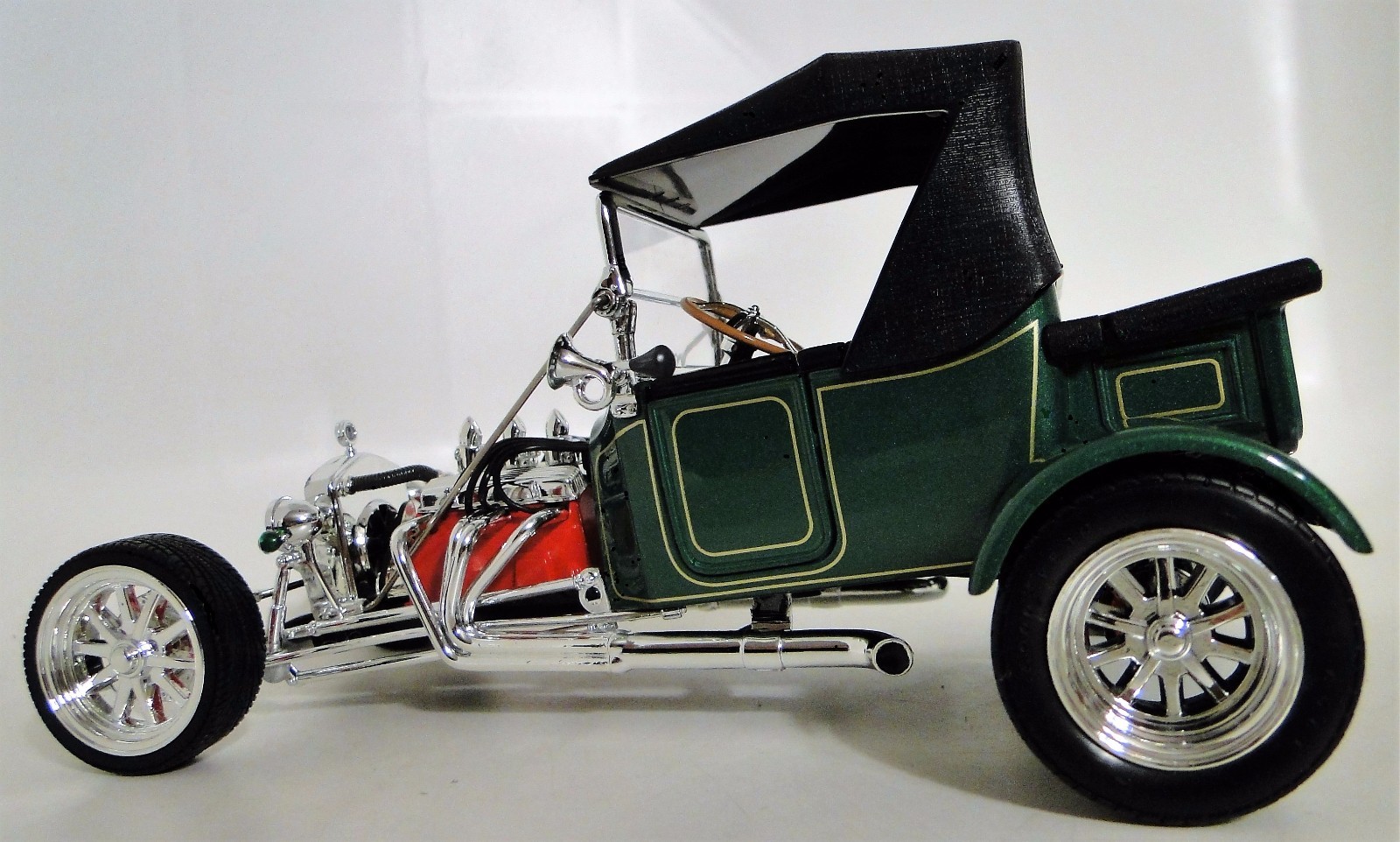 Hot Rod Dragster Racing1 18Classic Race Car12Custom Built GT Metal Body Model24