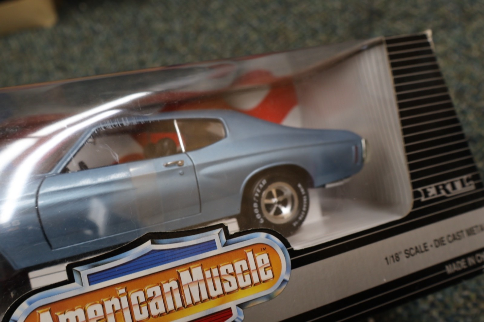 1/18 ERTL American Muscle 1970 Chevy Chevelle SS 454 LS6 in Light Blue