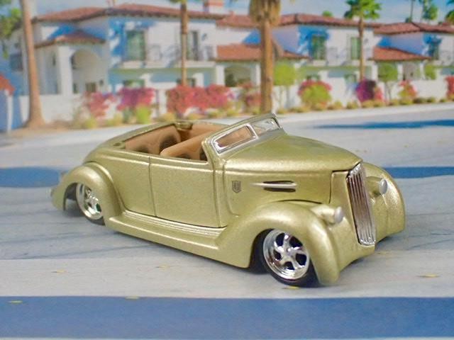 Packard Style Grill 1936 Ford V8 Coupe w/removable Top 1/64 Scale Ltd Edition P