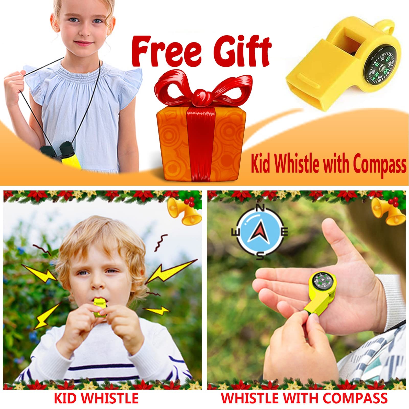 Binoculars for Kids Best Gifts for 3-12 Years Boys Girls High-Resolution Opti…