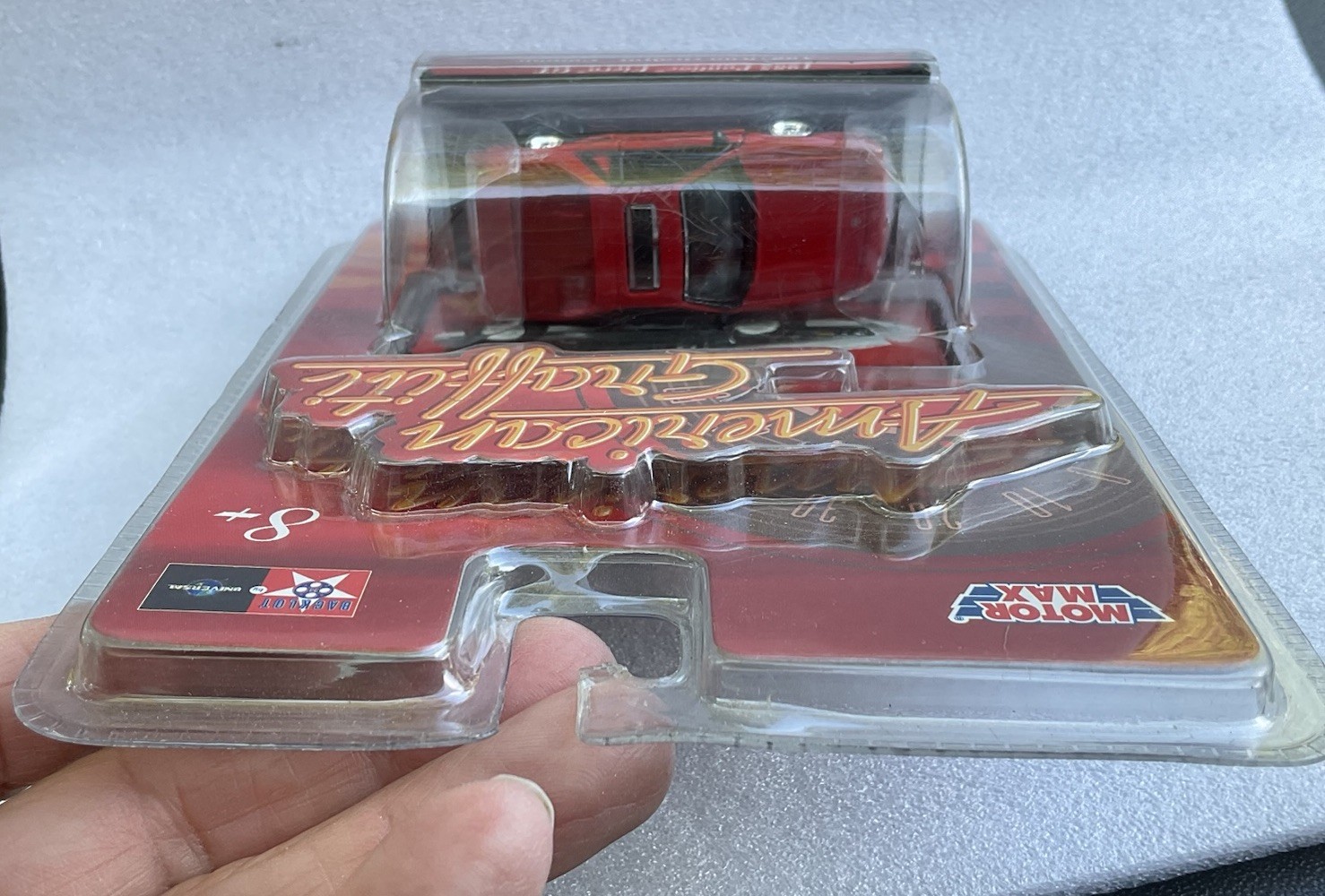 Motor Max American Graffiti 1985 PONTIAC FIERO GT Red MOC