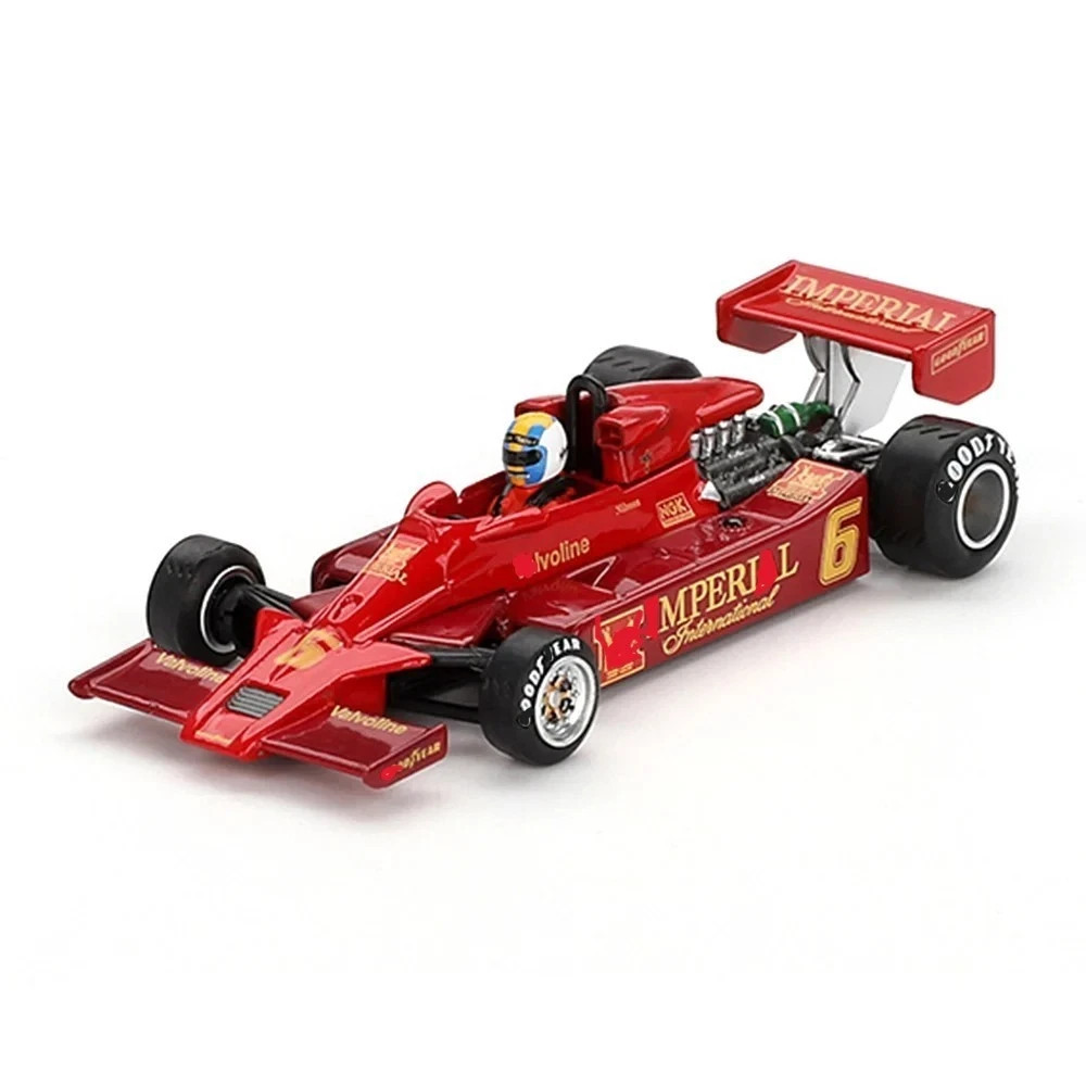 Mini GT 1:64 F1 Lotus 78 Japanese GP 1977 #6 Gunnar Nilsson Red MGT00808
