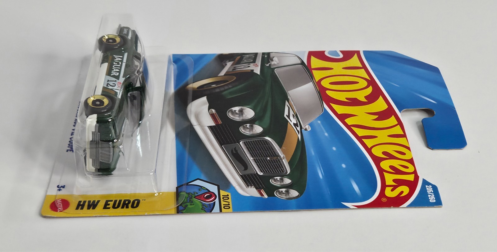 Jaguar XJC V12 COUPE 205/250 JJK22 Hot Wheels 2026 HW Euro 10/10 green