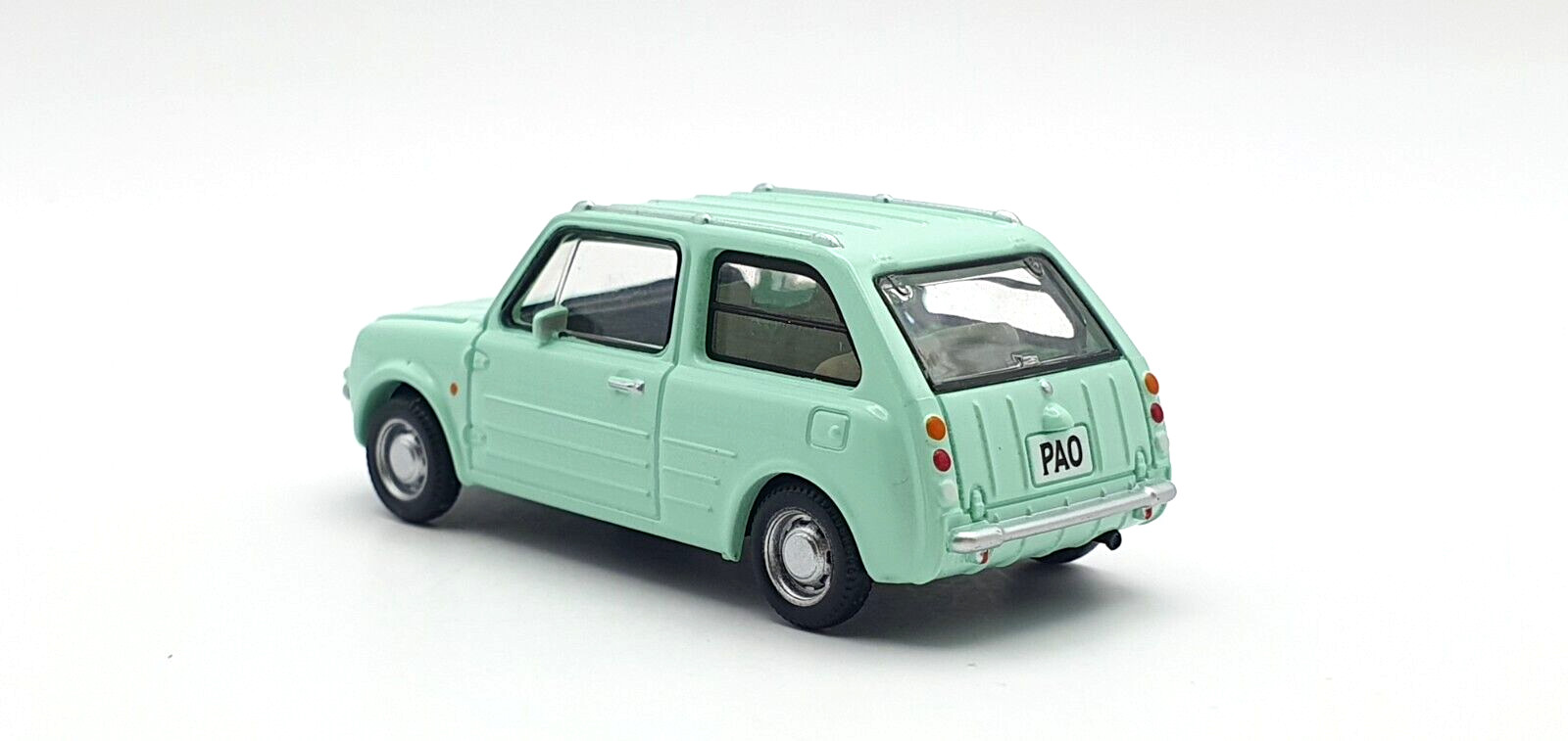 1/64 Aoshima NISSAN PAO PK10 TURQUOISE/MINT light green car model