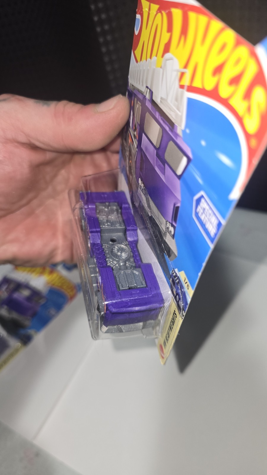 2026 Hot Wheels Purple 5-Alarm Firetruck #32 HW Heavyweights 1/5 ERROR Rare