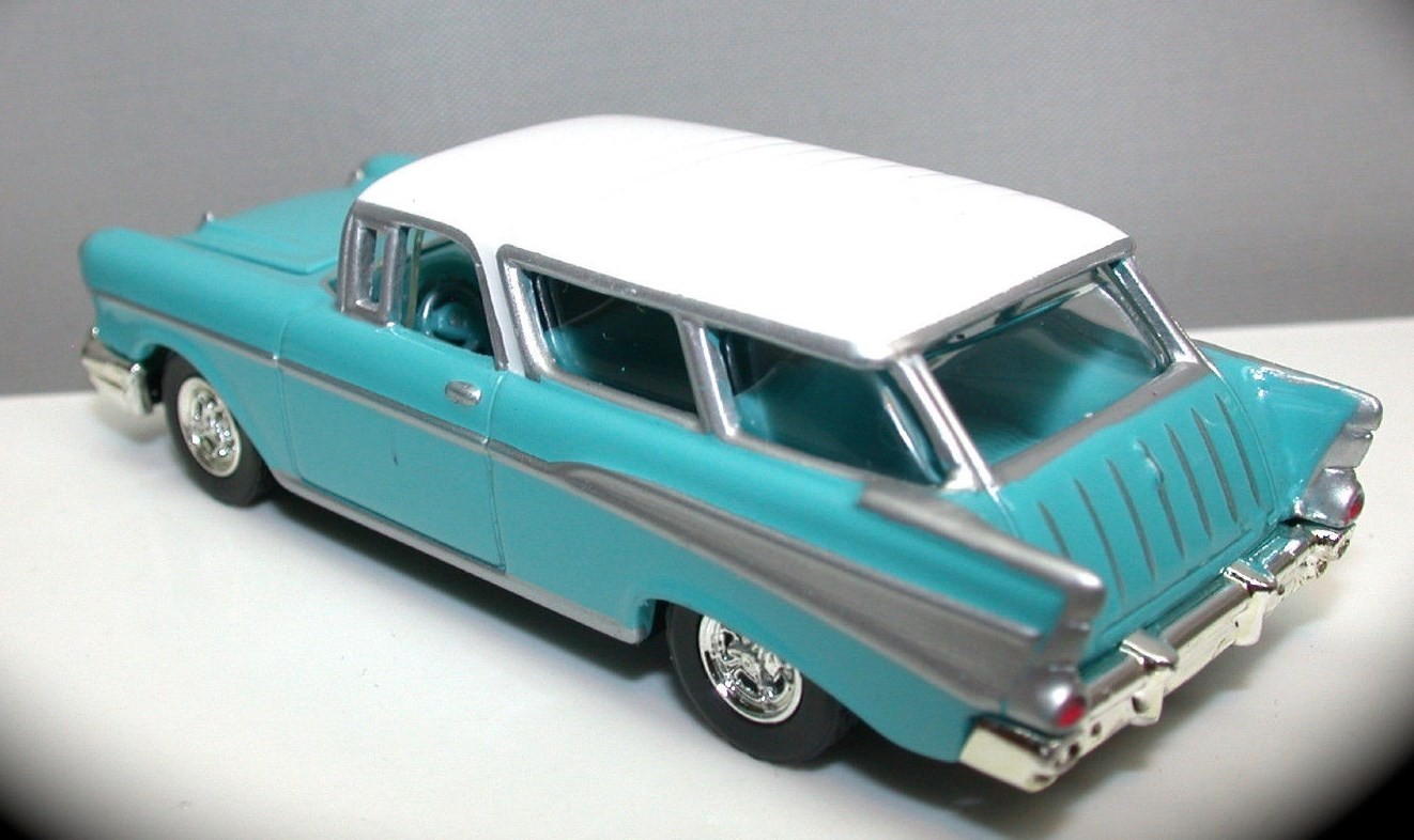 Hot Wheels 100% Cool Collectibles, ’57 Chevy Nomad, Cool ‘N Custom, NEW – No Box