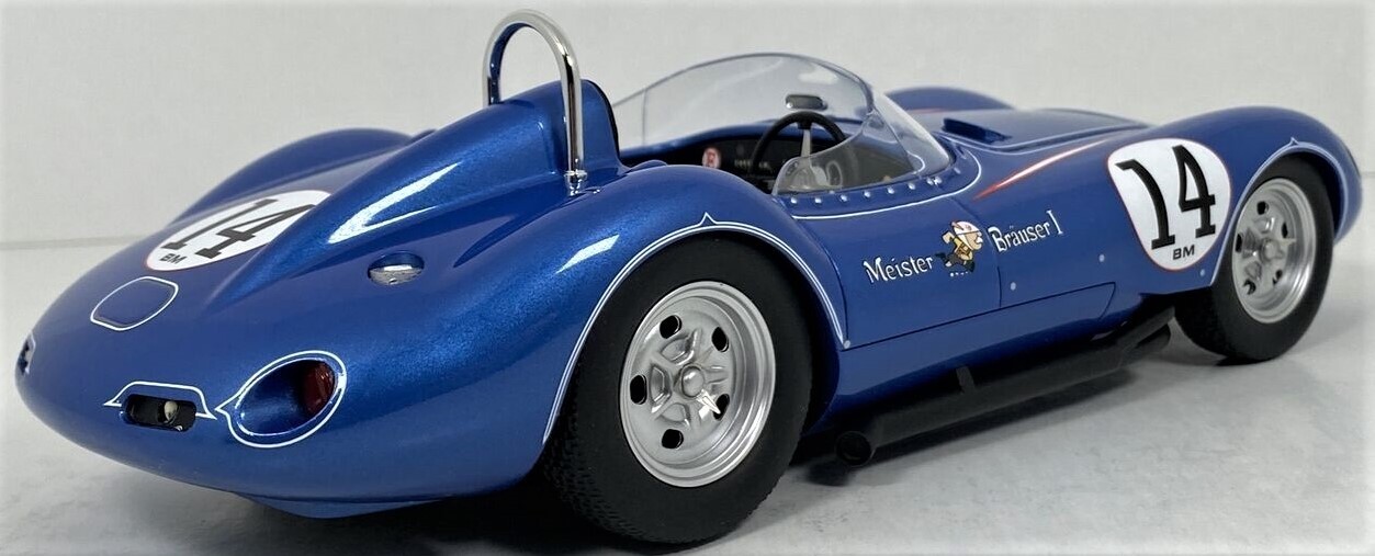 1 18 Race Car with Corvette Engine Classic Custom Concept 24 Built Model 12