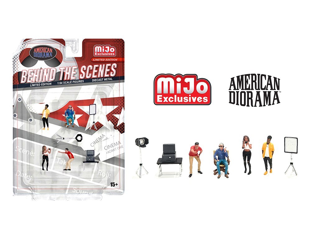 American Diorama Figures Behind The Scenes 2426 1/64