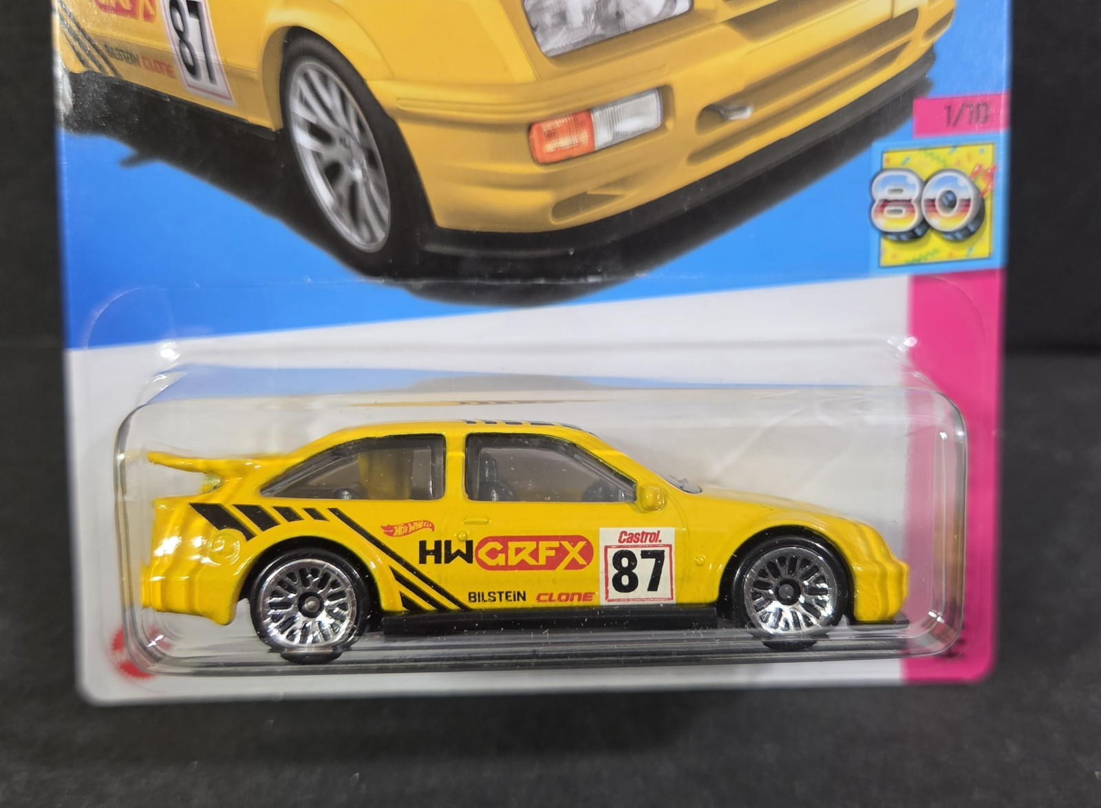 2023 HOT WHEELS KROGER EXCLUSIVE COLOR ‘87 FORD SIERRA COSWORTH