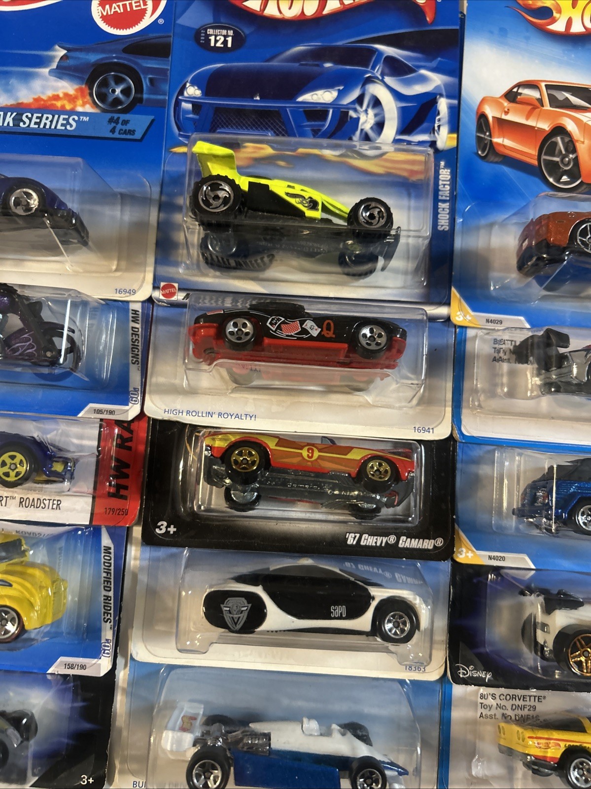 Hot Wheels Lot Of 20 Cars- Various Years, Sets, Series And Models – Unopened