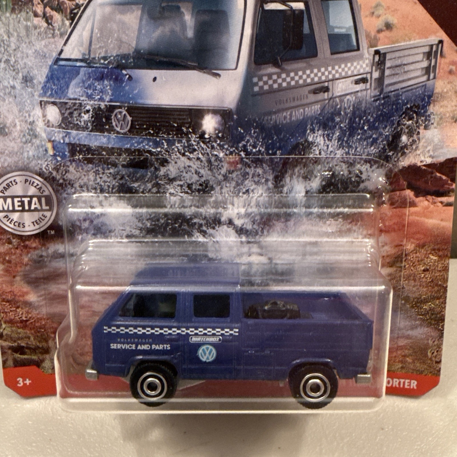 2019 Matchbox Color Changers ’90 Volkswagen Transporter BLUE | GREY | FSC