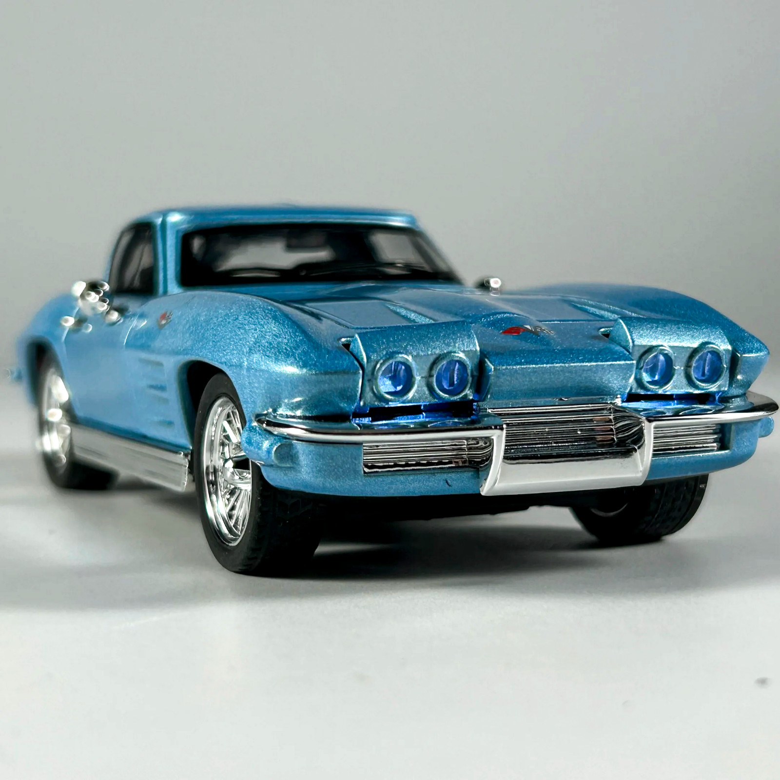 1:32 1963 Chevrolet Corvette Sting Ray C2 Coupe Model Car Collectible Toy Gift