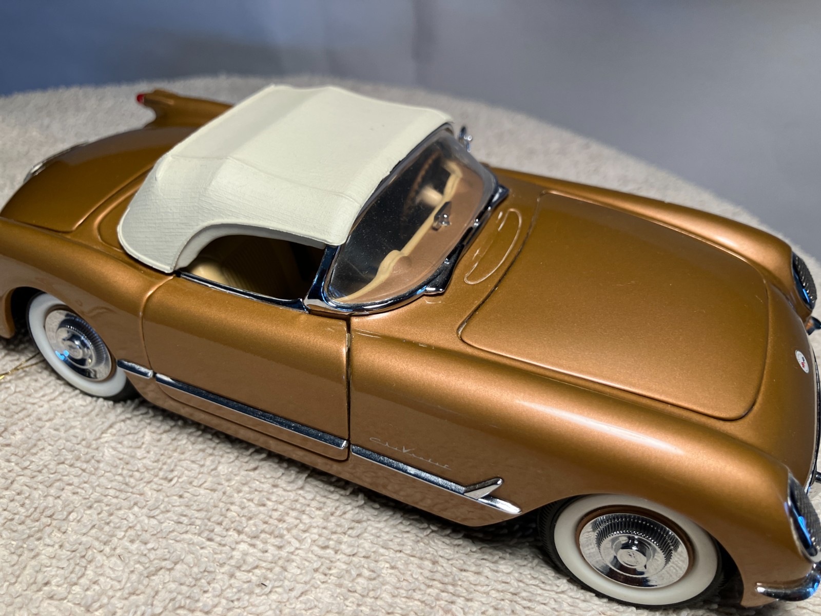 Franklin Mint 1/24 1955 Corvette Limited Edition – Copper