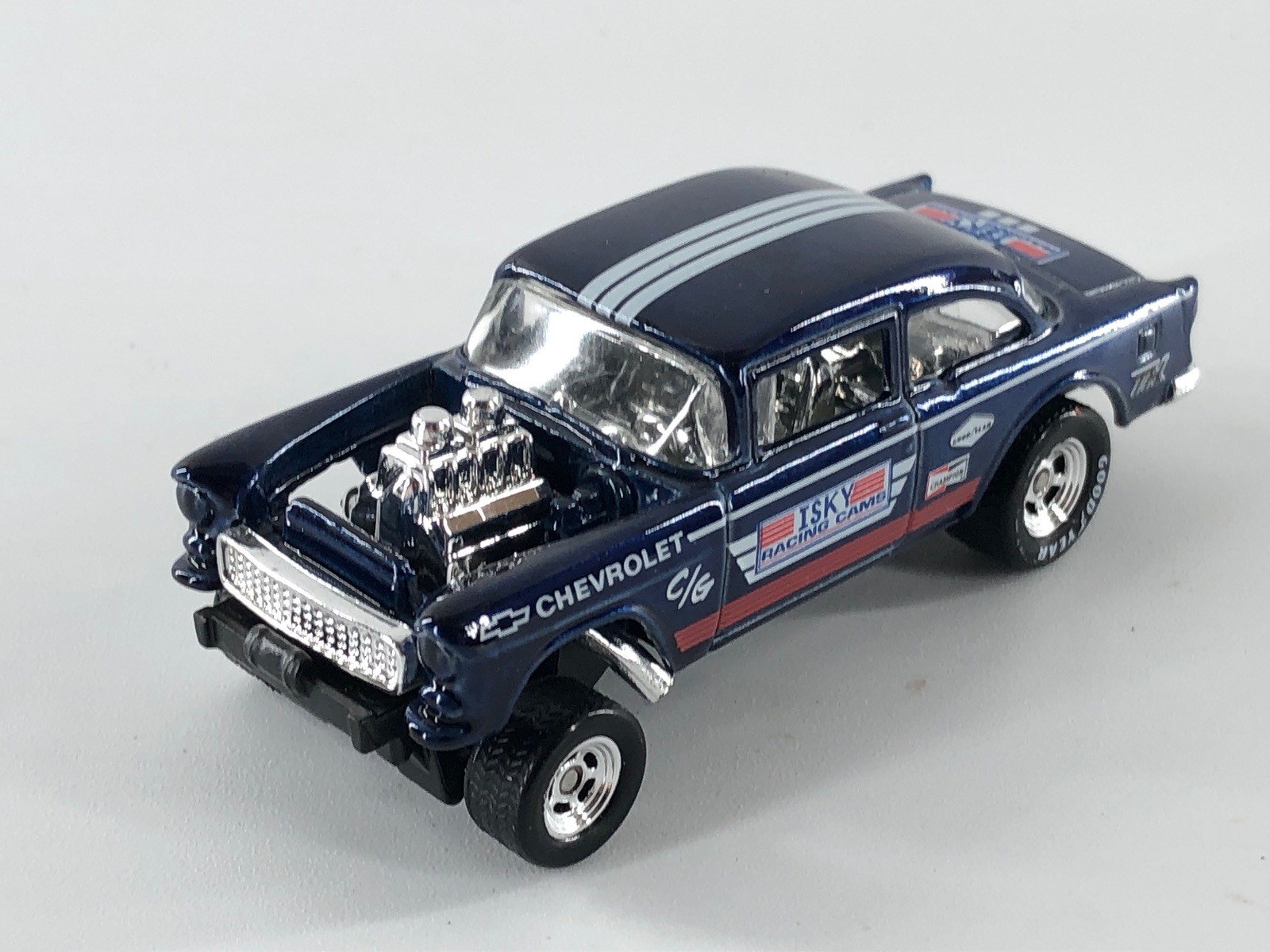 Hot Wheels ’55 Chevy Bel Air Gasser Blue 2014 Super Treasure Hunt Loose